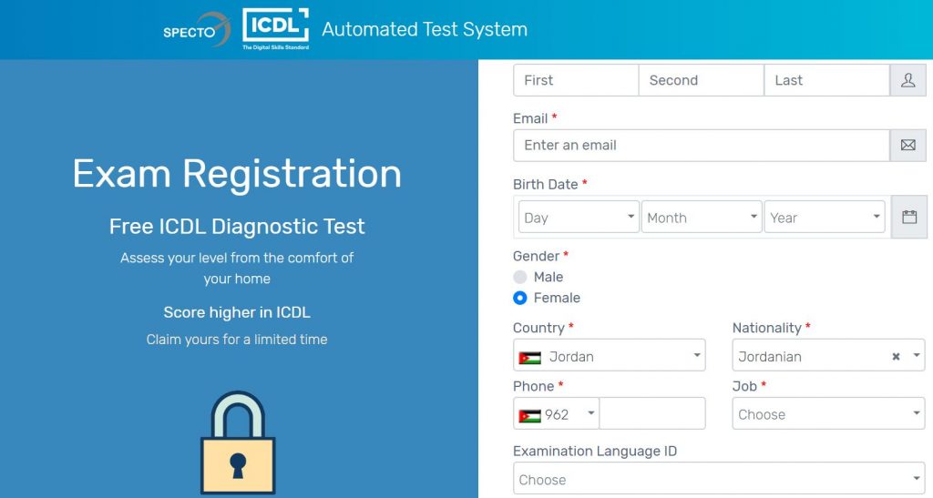 Free ICDL diagnostic tests available in Jordan and Middle East during Covid-19 crisis